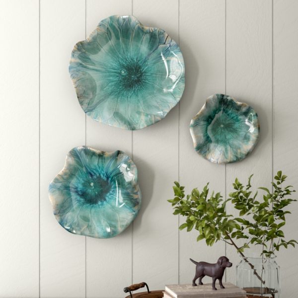 Ceramic Flower Wall Art From jamariat planet